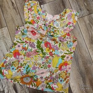 Gently Used Liberty of London for Target Sleeveless Blouse Size L